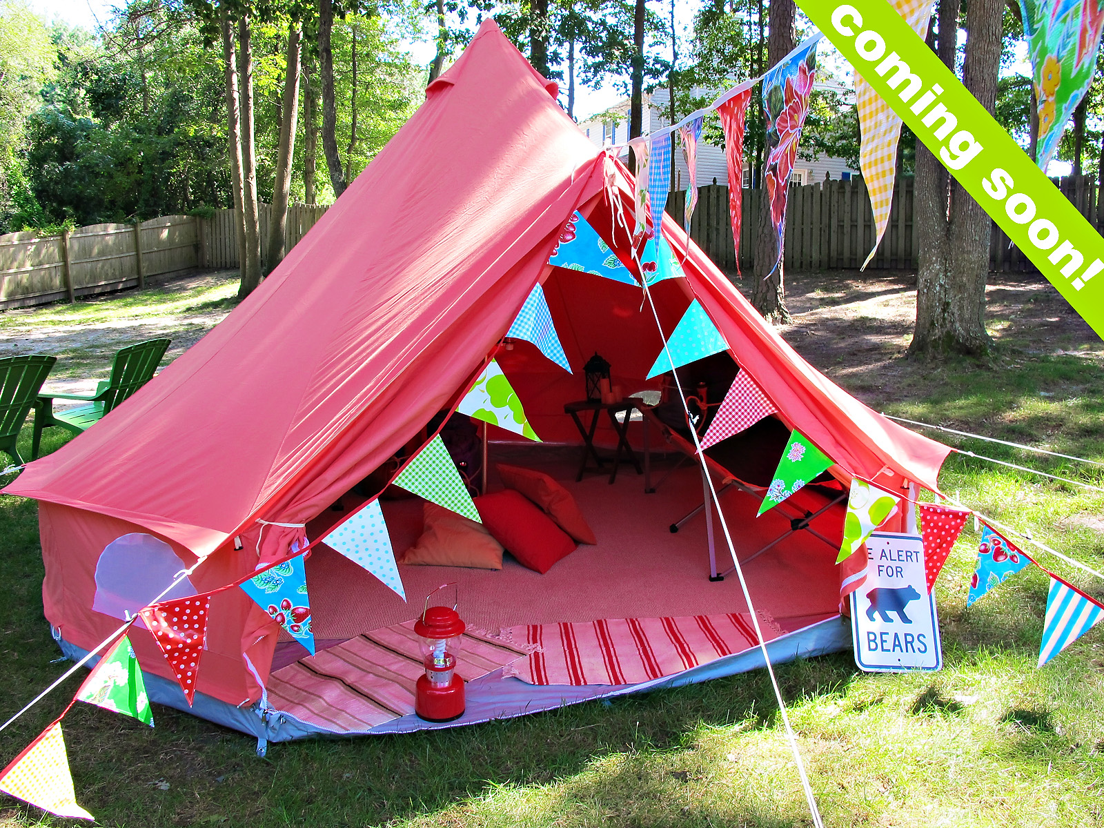 Tips From Town Backyard Camping Birthday Party TentTips From Town